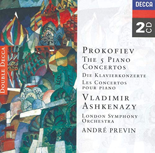 ASHKENAZY, VLADIMIR - PROKOFIEV: PIANO CONCERTOS 1-5 (CD)