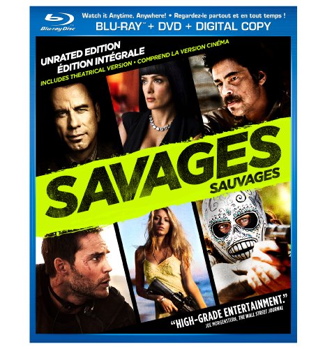 SAVAGES [BLU-RAY + DVD + DIGITAL COPY] (BILINGUAL)