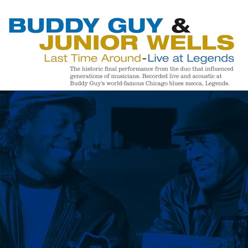 BUDDY GUY & JUNIOR WELLS - LAST TIME AROUND (LIVE) (BLUE & RED MARBLED VINYL)