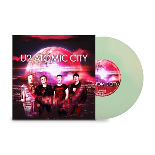 U2 - ATOMIC CITY - LIMITED 'PHOTOLUMINESCENT' TRANSPARENT 7-INCH VINYL