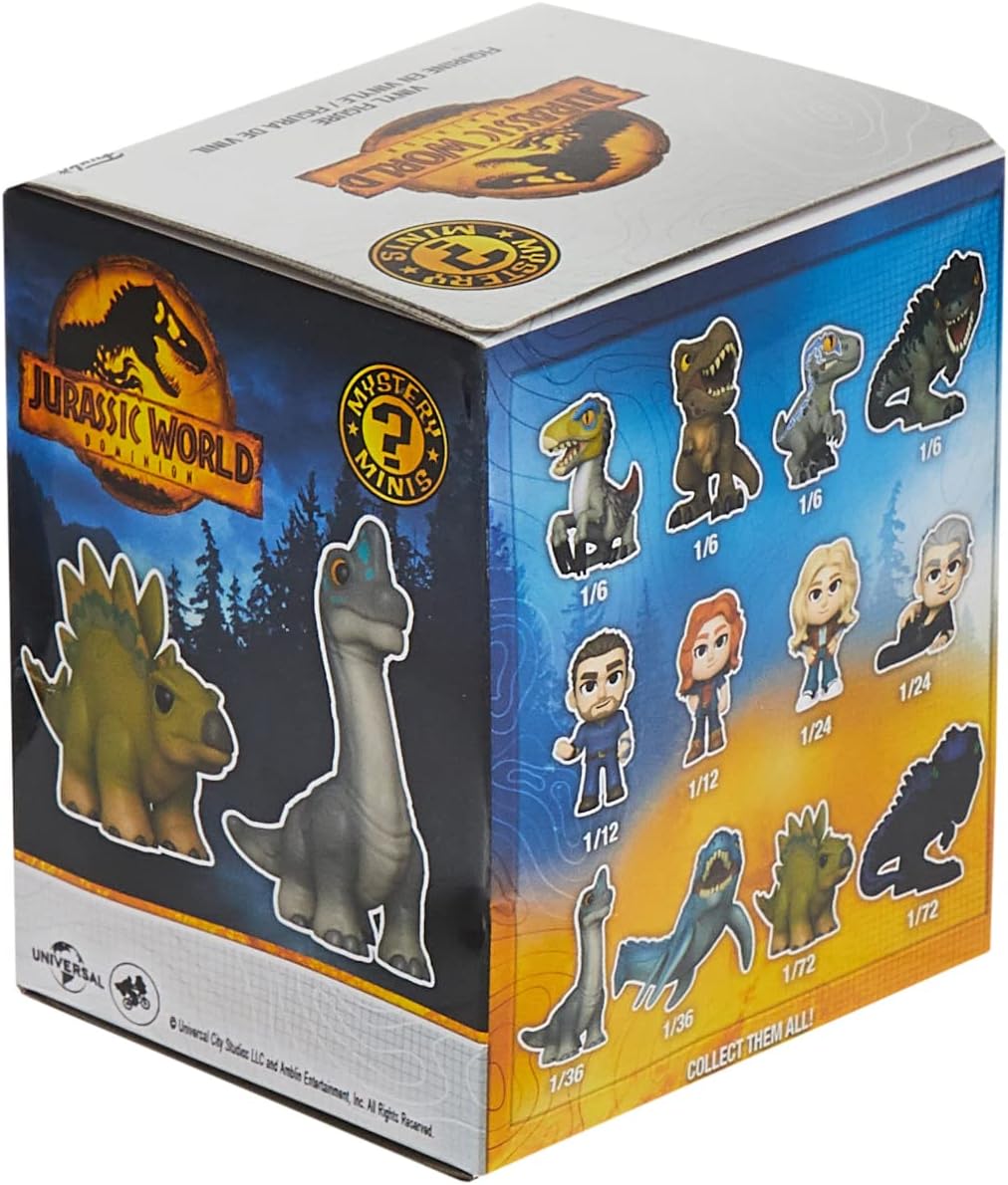 JURASSIC WORLD: DOMINION (SEALED)(1 PC) - FUNKO-MYSTERY MINIS-JURASSIC PARK