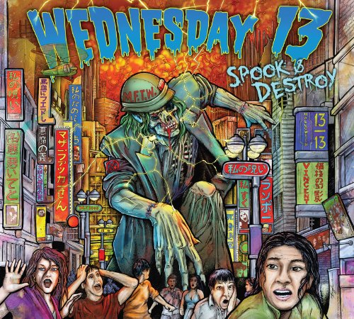 WEDNESDAY 13 - SPOOK & DESTROY (CD)