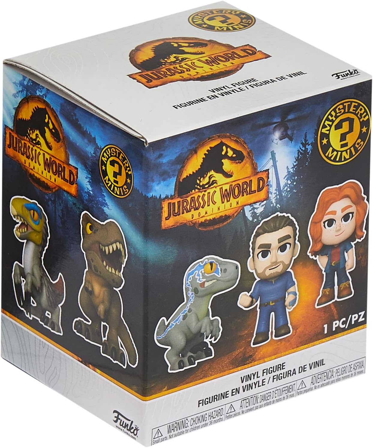 JURASSIC WORLD: DOMINION (SEALED)(1 PC) - FUNKO-MYSTERY MINIS-JURASSIC PARK