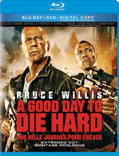 A GOOD DAY TO DIE HARD [BLU-RAY + DVD ] EXPIRED DIGITAL COPY