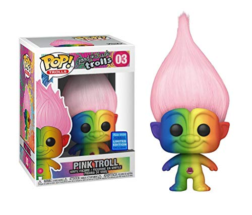 GOOD LUCK TROLLS: PINK TROLL #03 - FUNKO POP!-2020 CON