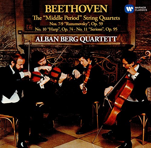 ALBAN BERG QUARTET - BEETHOVEN: STRING QUARTETS 7-11 (CD)