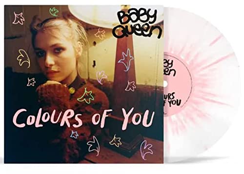 BABY QUEEN - COLOURS OF YOU - LIMITED CLEAR WITH PINK SPLATTER COLORED VINYL