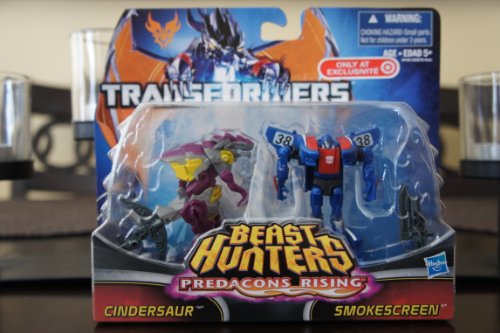 TRANSFORMERS: CINDERSAUR & SMOKESCREEN - HASBRO-BH-2012-EXCLUSIVE