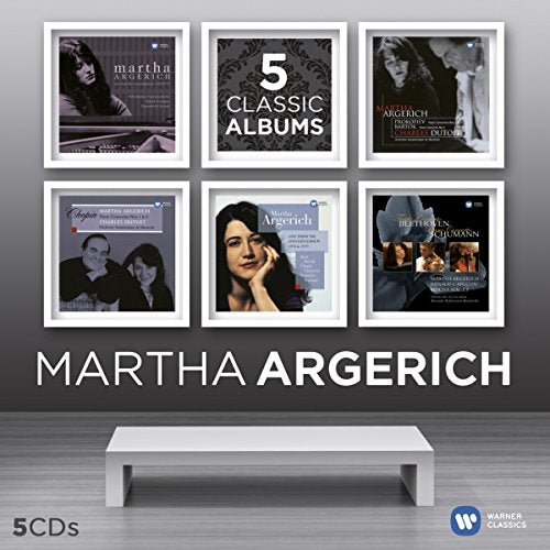 ARGERICH, MARTHA - 5 CLASSIC ALBUMS (CD)