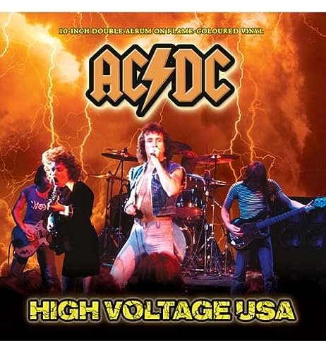 AC/DC - HIGH VOLTAGE USA (FLAME VINYL) (2 X 10)