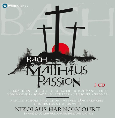 HARNONCOURT,NIKOLAUS - BACH JS: ST MATTHEW PASSION (CD)