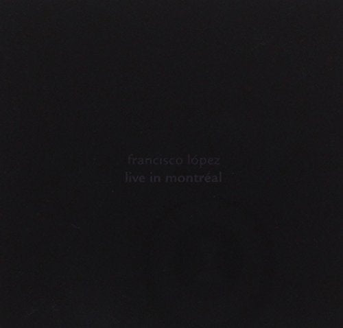 LOPEZ, FRANCISCO - LIVE IN MONTREAL (CD)