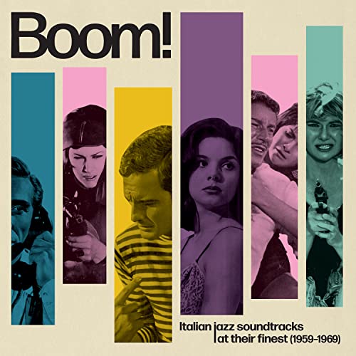 BOOM ITALIAN JAZZ VARIOUS ARTISTS - BOOM! ITALIAN JAZZ SOUNDTRACKS AT THEIR FINEST (1959-1969) (VINYL)