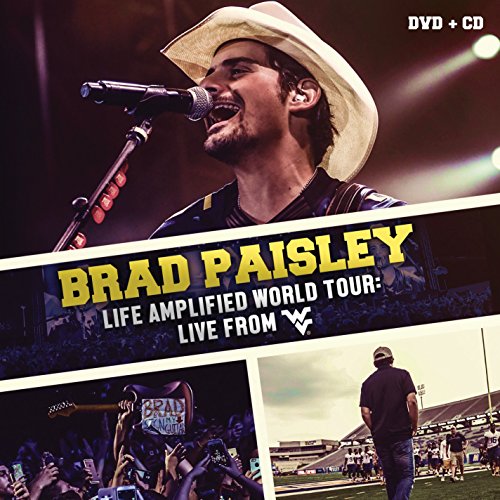 PAISLEY, BRAD - LIFE AMPLIFIED WORLD TOUR (CD+DVD) (CD)