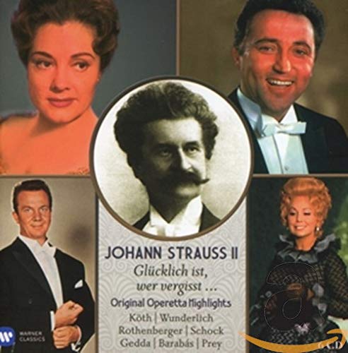 SCHOCK - JOHANN STRAUSS II: ORIGINAL OPERETTA HIGHLIGHTS (CD)