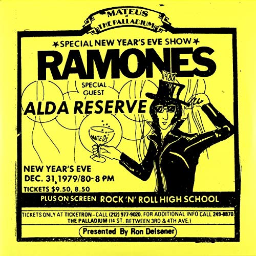 RAMONES - LIVE AT THE PALLADIUM NEW YORK (12/31/79)(2LP/NUMBERED) (RSD)