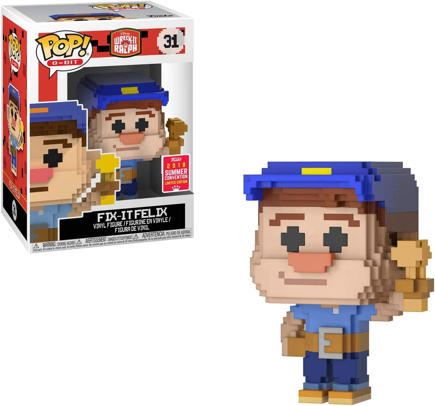 WRECK-IT-RALPH: FIX IT FELIX #31 - FUNKO POP!-2018 SUMMER CON