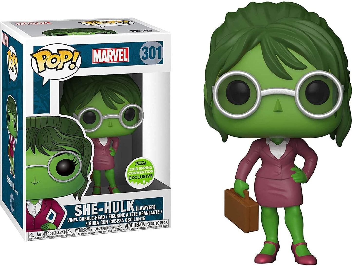 MARVEL: SHE-HULK (LAWYER) #301 - FUNKO POP!-2018 SUMMER CON