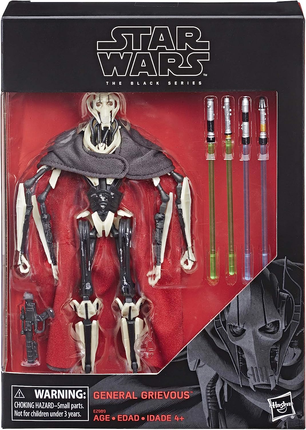 STAR WARS: GENERAL GRIEVOUS - BLACK SERIES-DAMAGED BOX