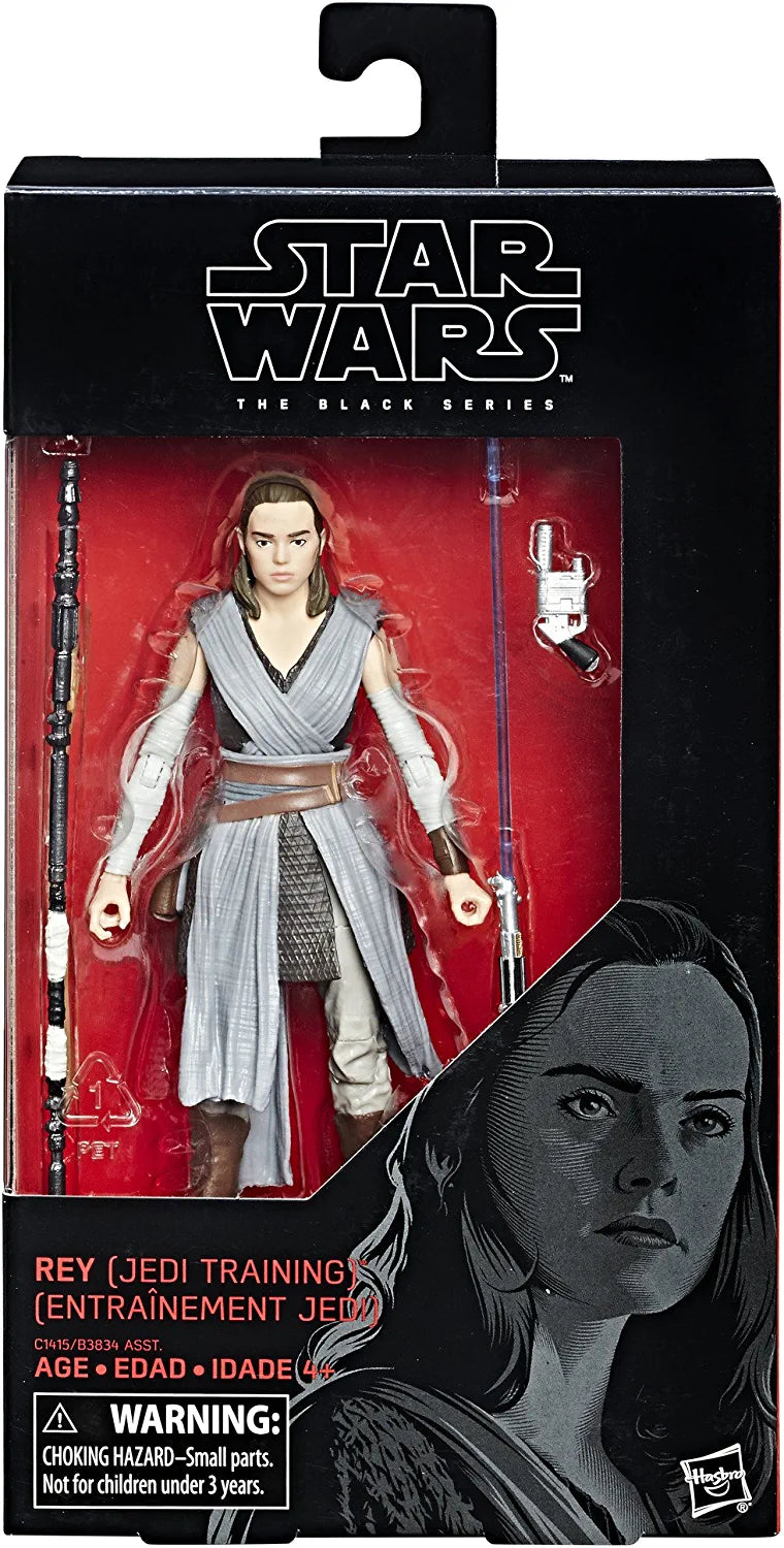 STAR WARS: REY (JEDI TRAINING) - BLACK SERIES-#44