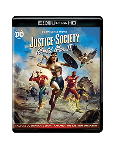 JUSTICE SOCIETY: WORLD WAR II (4K ULTRA HD + BLU-RAY+DIGITAL)