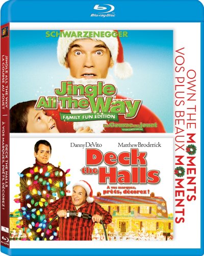 DECK THE HALLS + JINGLE ALL THE WAY BLU-RAY