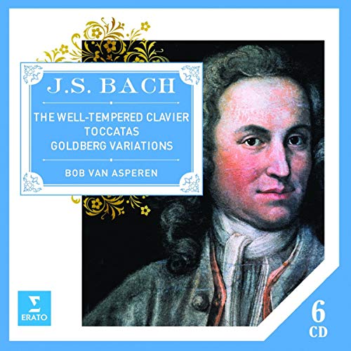 VAN ASPEREN, BOB - JS BACH: THE WELL-TEMPERED CLAVIER, TOCCATAS, GOLDBERG VARIATIONS (CD)