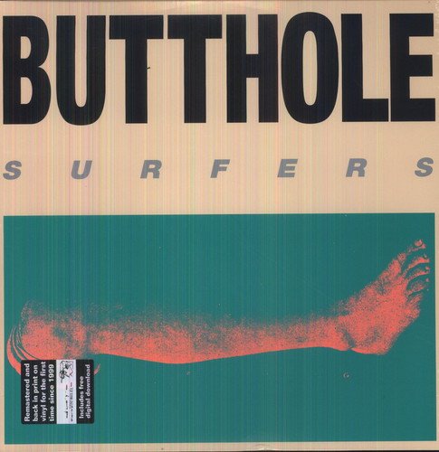 THE BUTTHOLE SURFERS - REMBRANDT PUSSYHORSE (VINYL)