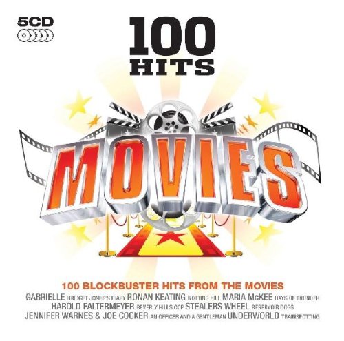 VARIOUS - 100 HITS  MOVIES (CD)