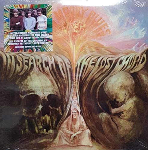 MOODY BLUES - IN SEARCH OF THE LOST CHORD (YELLOW & RED SPLATTER VINYL)