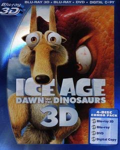 ICE AGE: DAWN OF THE DINOSAURS 3D (BD 3D + BLU-RAY +  DVD + DIGITAL COPY)