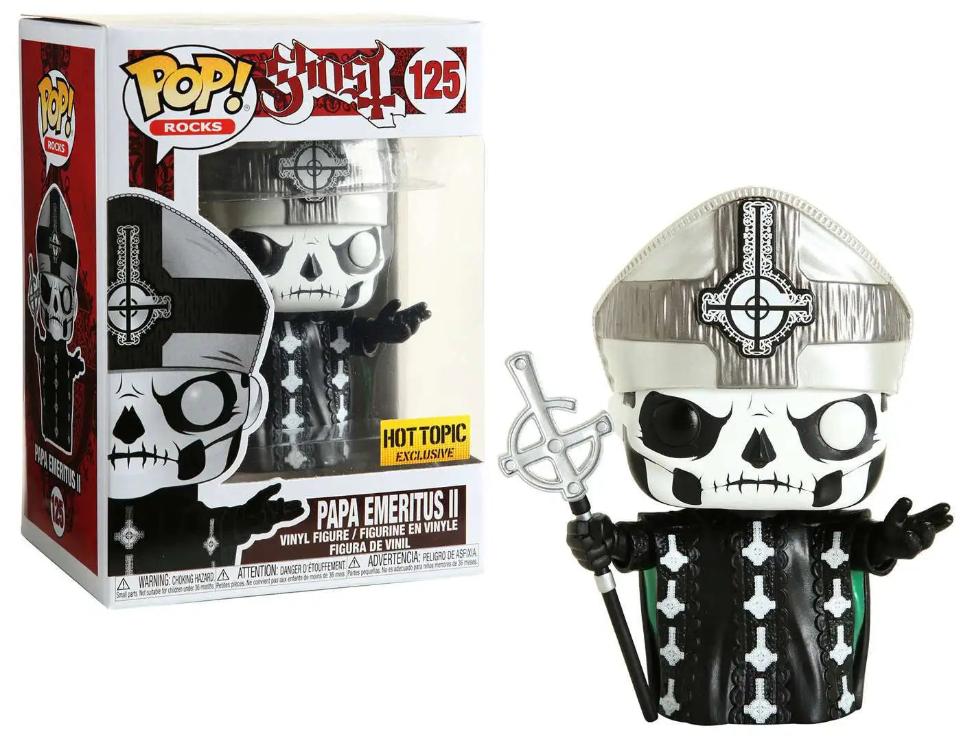 GHOST: PAPA EMERITUS II #125 - FUNKO POP!-EXCLUSIVE