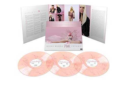 NIKKI MINAJ - PINK FRIDAY (10TH ANNIVERSARY) [DELUXE PINK/WHITE SWIRL 3 LP]