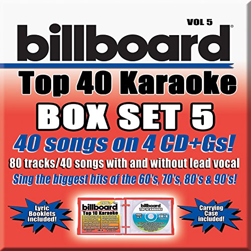 SYBERSOUND KARAOKE - BILLBOARD BOX SET 5 (4CD) (CD)