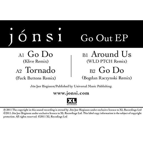 JONSI - GO OUT EP 12" VINYL