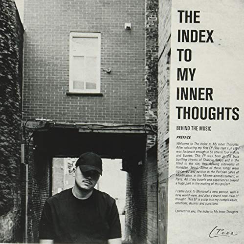 L.TEEZ - THE INDEX TO MY INNER THOUGHTS (CD)