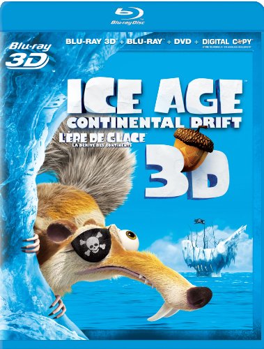 ICE AGE: CONTINENTAL DRIFT [BLU-RAY 3D + BLU-RAY + DVD + DIGITAL COPY] (BILINGUAL)
