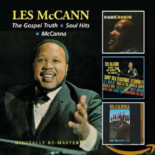 MCCANN, LES - THE GOSPEL TRUTH/SOUL HITS/MCCANNA (2CD) (CD)
