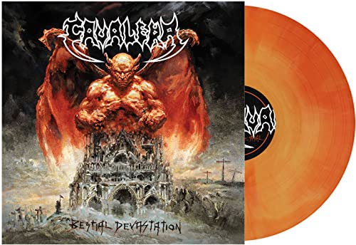 CAVALERA - BESTIAL DEVASTATION - ORANGE SWIRL (VINYL)