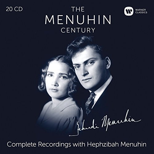 YEHUDI MENUHIN - MENUHIN CENTURY: COMPLETE RECORDINGS WITH HEPHZIBAH MENUHIN (20CD) (CD)