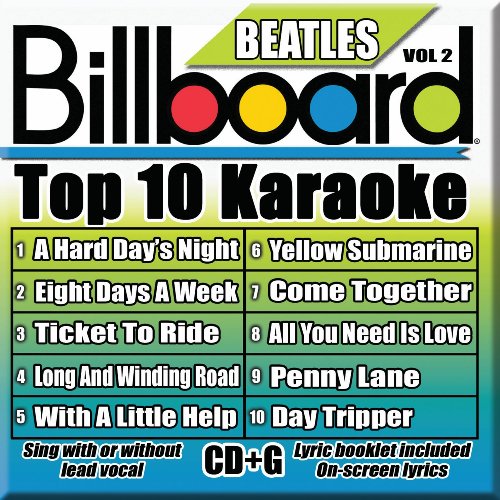 BILLBOARD TOP 10 KARAOKE - BILLBOARD TOP 10: BEATLES, VOL. 2 (CD)