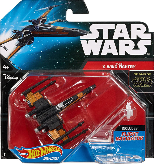 STAR WARS: POE'S X-WING FIGHTER - HOTWHEELS