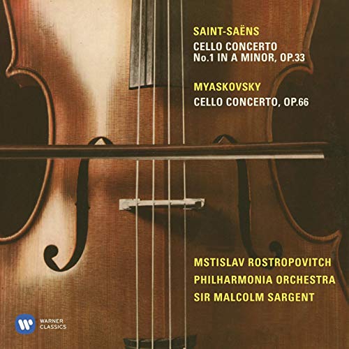 ROSTROPOVICH, MISTISLAV - MIASKOVSKY: CELLO CONCERTO; SAINT-SANS: CELLO CONCERTO NO. 1 (CD)