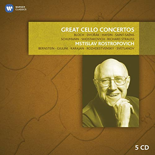 ROSTROPOVICH, MSTISLAV - GREAT CELLO CONCERTOS (CD)