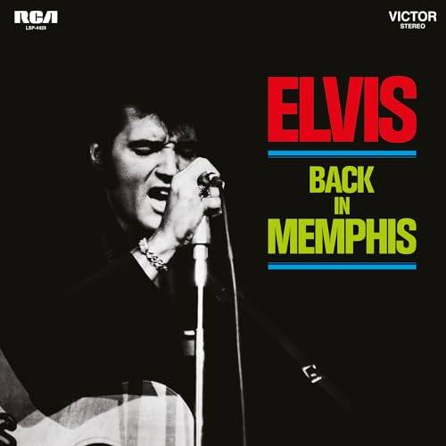 ELVIS PRESLEY - ELVIS BACK IN MEMPHIS (COLOURED VINYL)