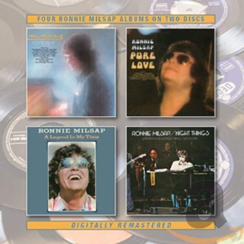 MILSAP,RONNIE - WHERE MY HEART IS / PURE LOVE / LEGEND IN MY TIME / NIGHT THINGS (CD)