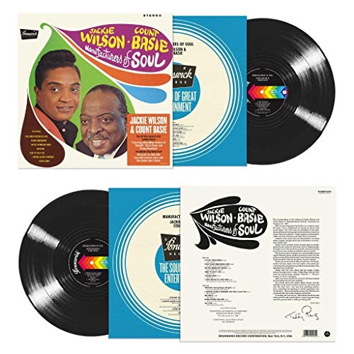 WILSON, JACKIE / BASIE, COUNT - MANUFACTURERS OF SOUL [140-GRAM BLACK VINYL]