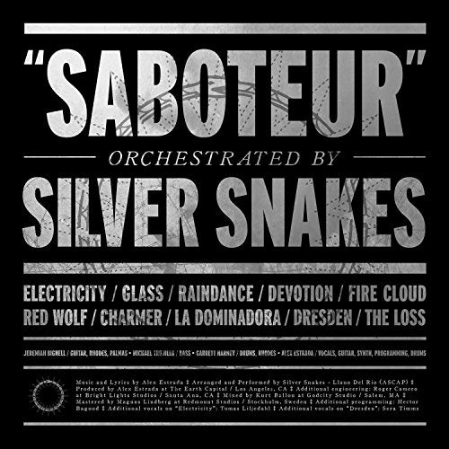 SILVER SNAKES - SABOTEUR (VINYL)