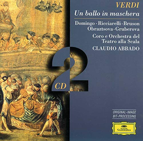 DOMINGO / ORCH DEL TEATRE ALLA SCALA / ABBADO - VERDI: UN BALLO IN MASCHERA (CD)