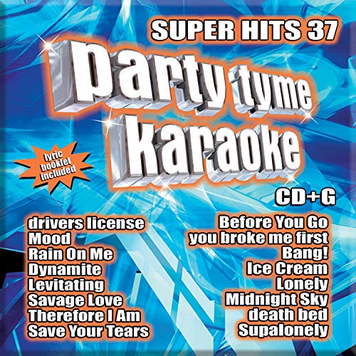 PARTY TYME KARAOKE - SUPER HITS 37 (16-SONG CD+G) (CD)